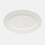 Petit point- Fuente ovalada