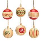 Christmas-Wooden ball