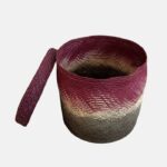 Iraca- XXL basket with lid - Image 2