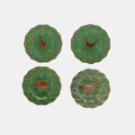 Bosque- Plato postre animales