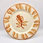 Flor de opio - Plato llano - Imagen 2