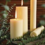 Claustro- Vela cera natural