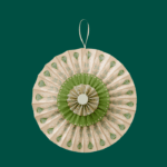 Roseta de papel Artichoke 30cm - Imagen 2