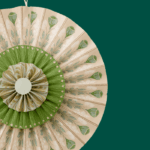 Roseta de papel Artichoke 30cm