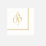 Servilletas cóctel iniciales - Imagen 3