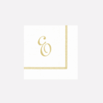 Servilletas cóctel iniciales - Imagen 5