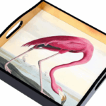 Flamenco Bandeja lacada