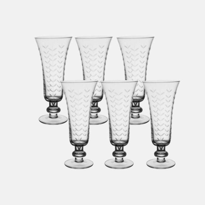 Harlem copa flute set 6 - Imagen 2