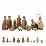 Nacimiento madera 11 piezas - Imagen 2
