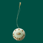 Bola navidad papel maché  7 cm - Image 2