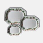 Piñas- Fuente rectangular