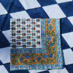 Servilletas flores azules (set 6) - Imagen 2