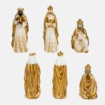 Nacimiento dorado 6 piezas