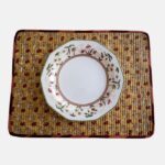 Individual reversible rayas y flores - Imagen 2