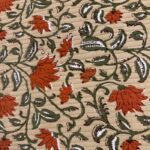 Individual reversible rayas y flores - Imagen 12