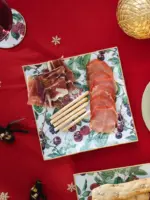 Laffore- plato cuadrado 19x19cm